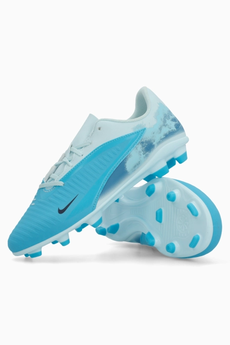 Nocken Nike Phantom 6 Low Academy Erling Haaland FG/MG Junior - Blau