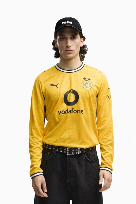Long-sleeve shirt Puma Borussia Dortmund 26/27 Home Replica - Black