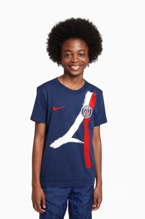 Κοντομάνικη Μπλούζα Nike PSG 24/25 Away Παιδικό - ναυτικό μπλε