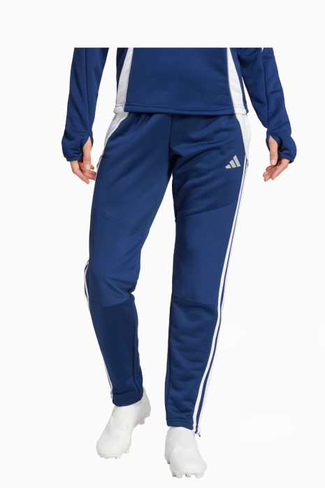 Pantalones adidas Tiro 24 Winterized de mujer - azul marino