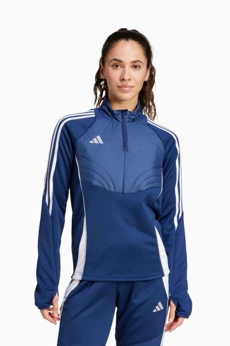 Μπλούζα adidas Tiro 24 Winterized Top Γυναικεία - ναυτικό μπλε