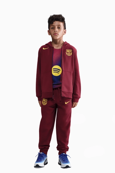 Pantaloni Nike FC Barcelona 25/26 Club Junior - Claret