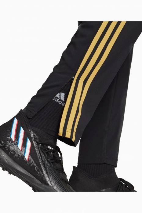 adidas Tiro 3/4 Pants (black/reflective Gold) Men's Clothing in