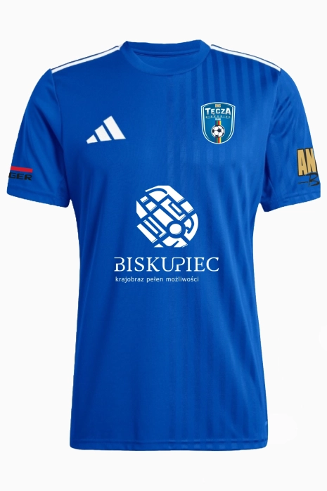 Koszulka meczowa adidas Tęcza Biskupiec Junior - Niebieski