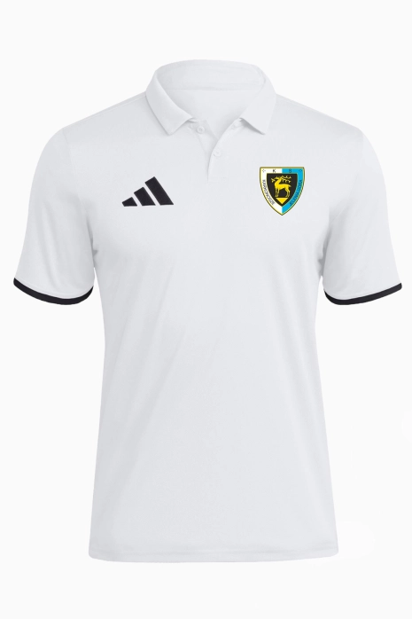 Koszulka Kibica Polo adidas KS Karkonosze Jelenia Góra - Biały