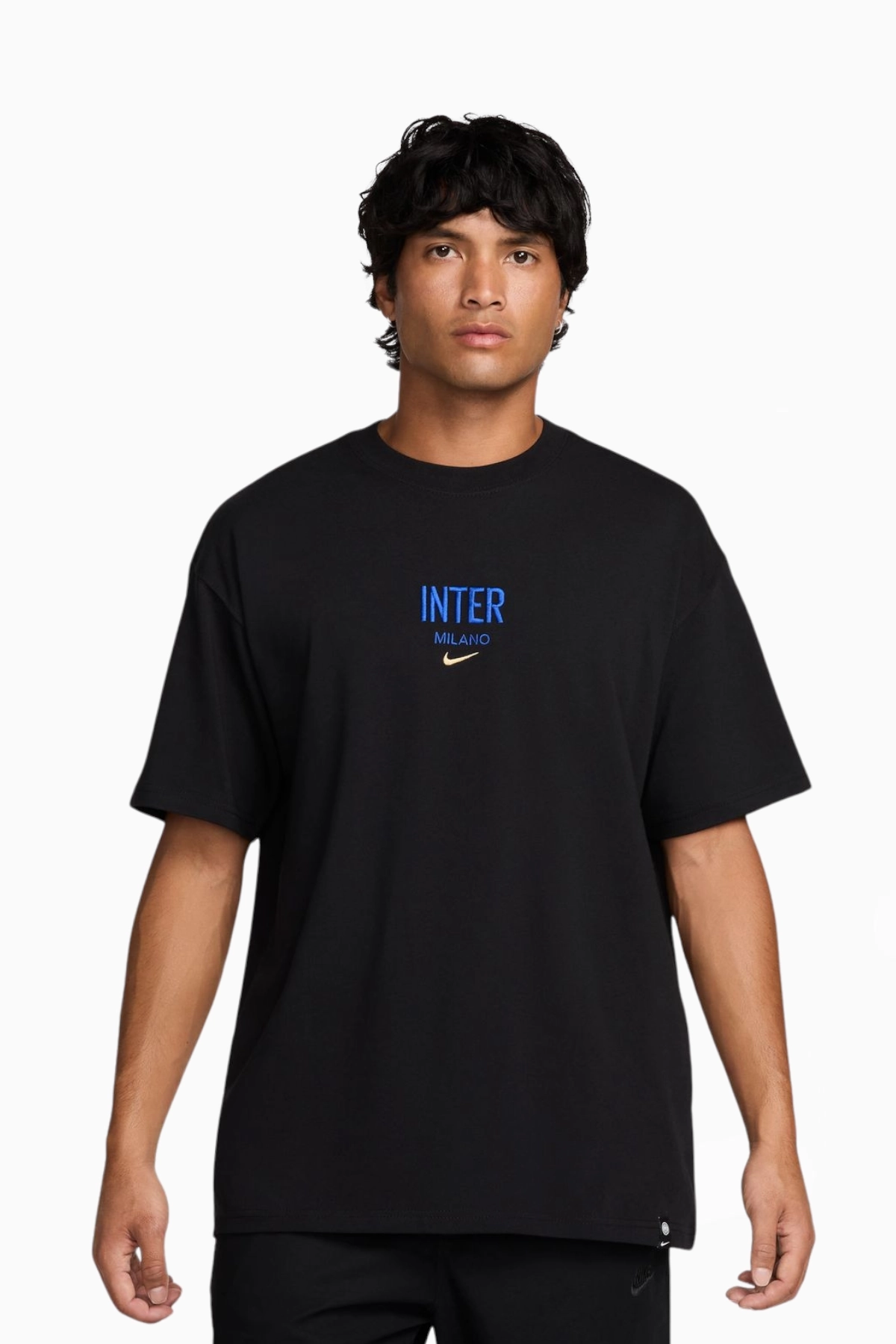 Футболка Nike Inter Milan 24/25 Max90 - чорний | Футбольне взуття