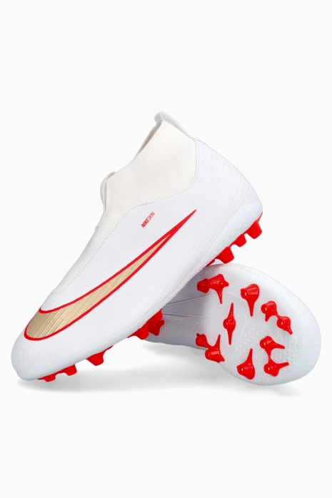 Бутсы Nike Zoom Mercurial Superfly 11 Academy AG Junior - белый