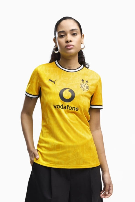 T-shirt Puma Borussia Dortmund 26/27 Home Replica for women - Yellow