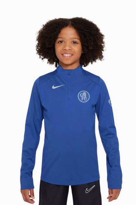 Mikina Nike Chelsea FC 25/26 Strike Drill Top Junior - Modrá
