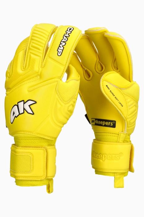 Goalkeeper Gloves 4keepers Champ VII RF2G - Yellow