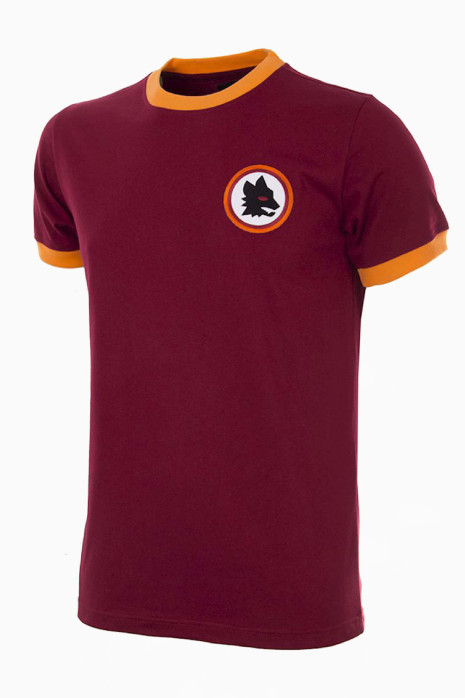 Tričko Retro COPA AS Roma 1978 - 79 - Červené