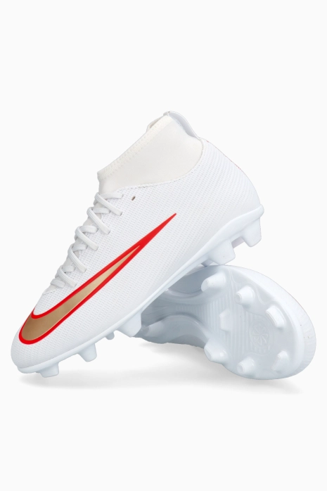 Бутсы Nike Zoom Mercurial Superfly 11 Club MG Junior - белый