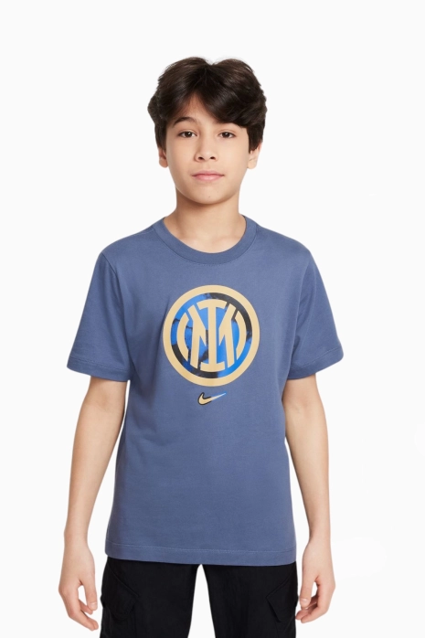 Tricou Nike Inter Milan 24/25 Crest Junior - Albastru