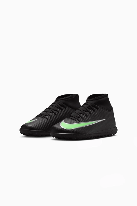 Сороконожки Nike Zoom Mercurial Superfly 11 Club High TF Junior - черный