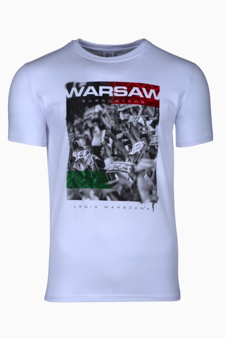 T-shirt Legia Warsaw 24/25 Supporters - White