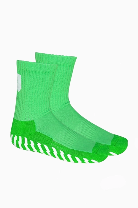 Шкарпетки Unisport Grip Sock Flash Print - зелений