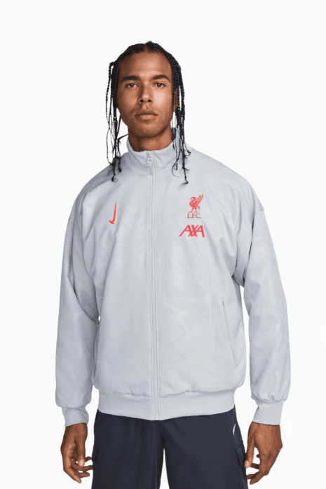 Pulóver Nike Liverpool FC 24/25 Anthem - Szürke