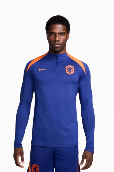 Bluza Reprezentacji Holandii Nike 2024 Strike - Niebieski
