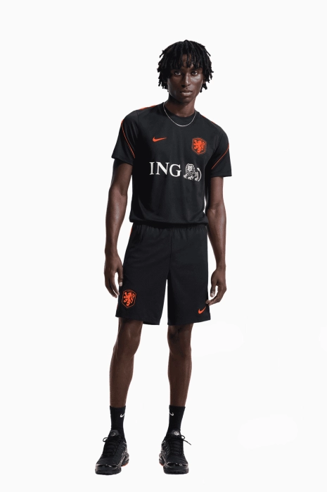 Tričko Nike Nizozemí 2026 Strike - Černá