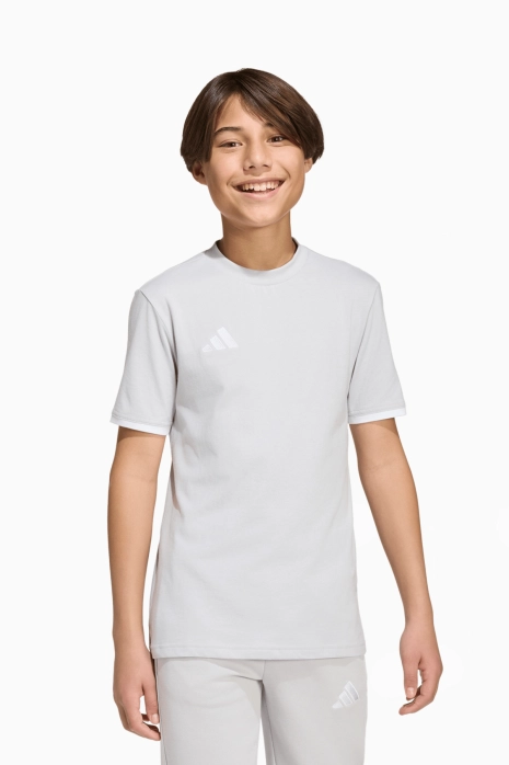 Тениска adidas Entrada 26 Tee Junior - Сив