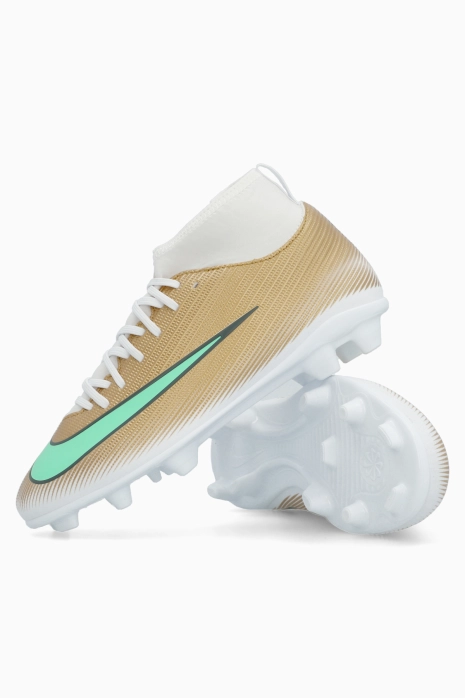 Cleats Nike Zoom Mercurial Superfly 11 Club Kylian Mbappé FG/MG Junior - Gold