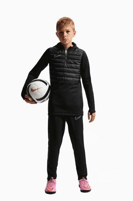 Bluza z kapturem Nike Academy Winter Warrior Junior - Czarny