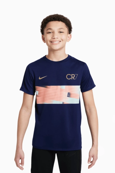 Κοντομάνικη Μπλούζα Nike CR7 Dri-FIT Academy Παιδικό - ναυτικό μπλε