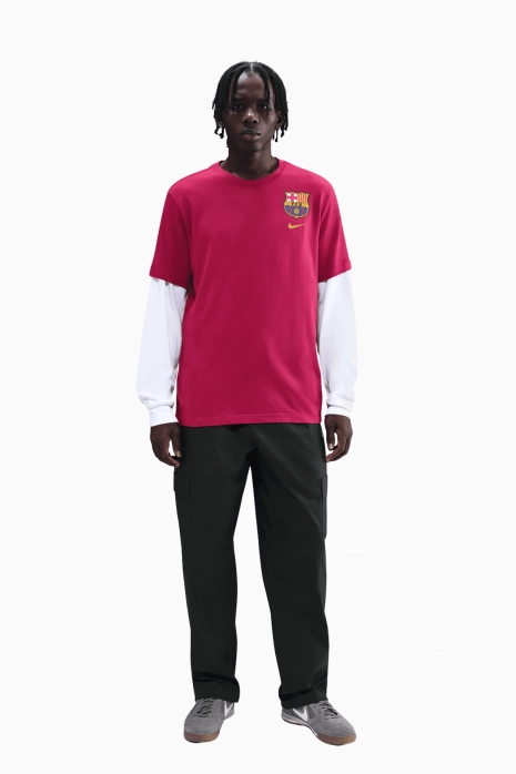 T-shirt Nike FC Barcelona 25/26 Crest tee - Red