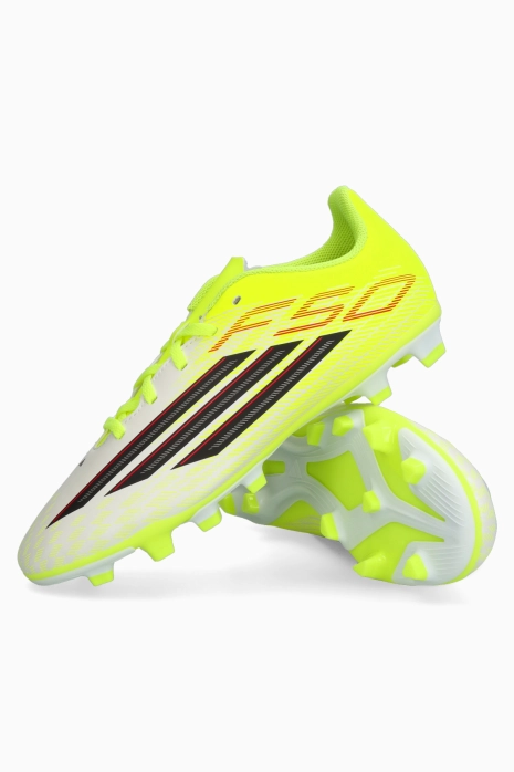 Korki adidas F50 Club FG/MG Junior - Żółty