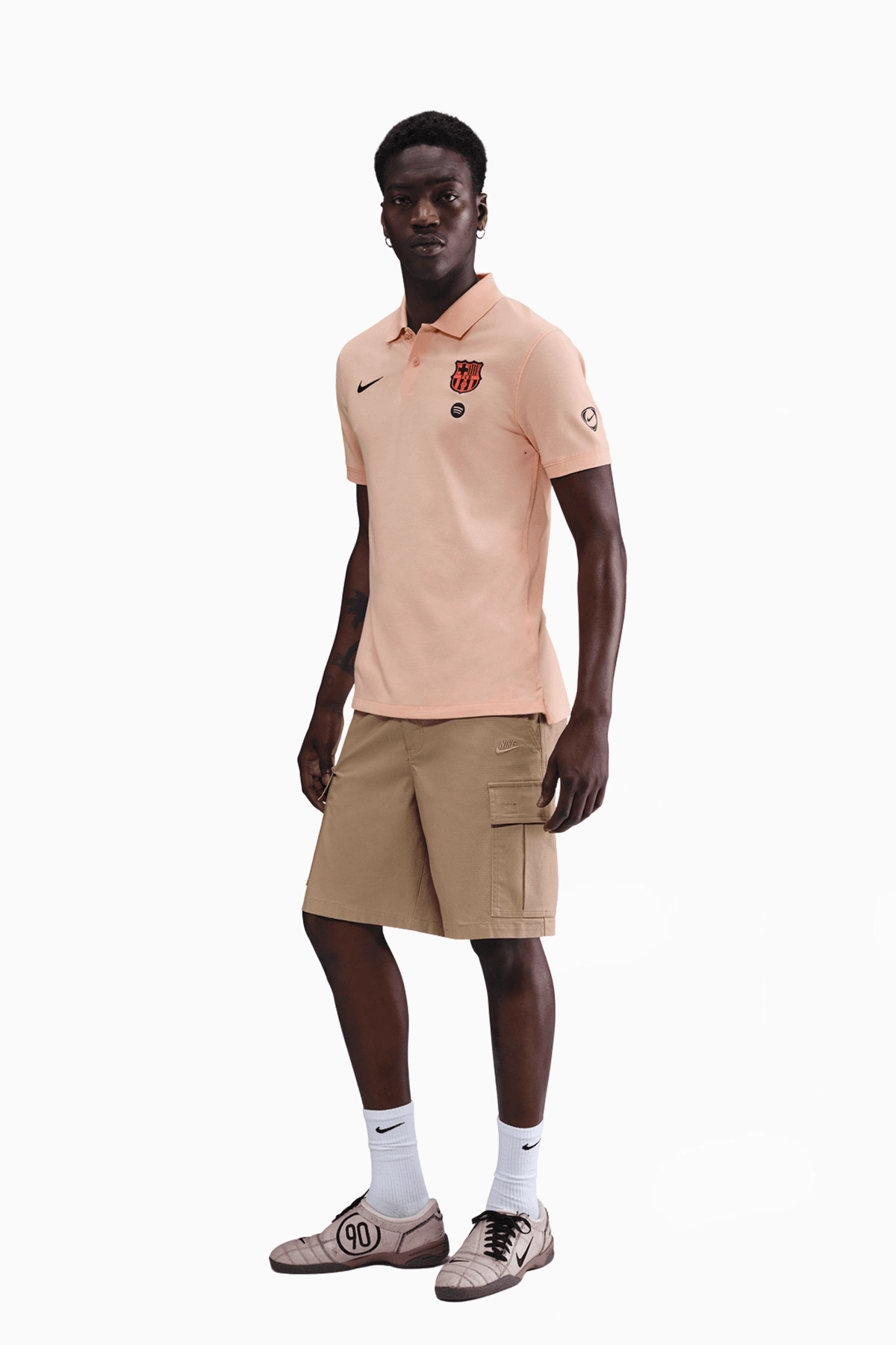 Polo Nike FC Barcelona 25/26 SLIM 2.0 Third - Orange | R-GOL.com