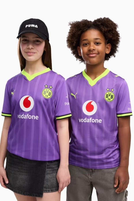 Tricou Puma Borussia Dortmund 26/27 Treilea Replica Junior - Violet