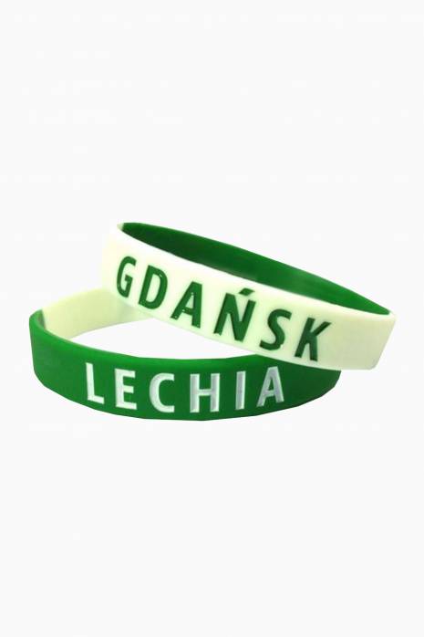 Silicone wristband Lechia Gdańsk