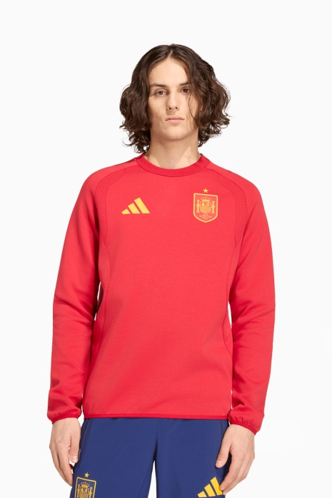 Блуза adidas Испания 2026 Tiro Travel - червен