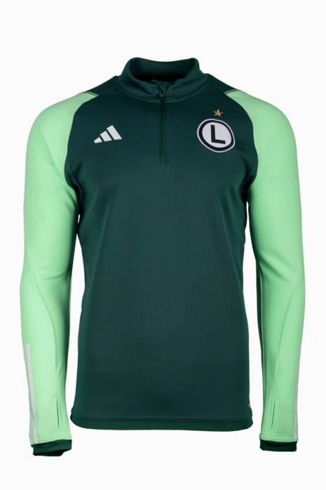 Mikina adidas Legia Warsaw 24/25 Training Top Junior - Zelená