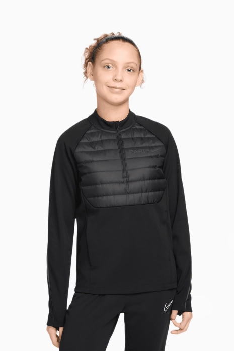 Mikina Nike PSG 25/26 Academy Winter Warrior Junior - čierna