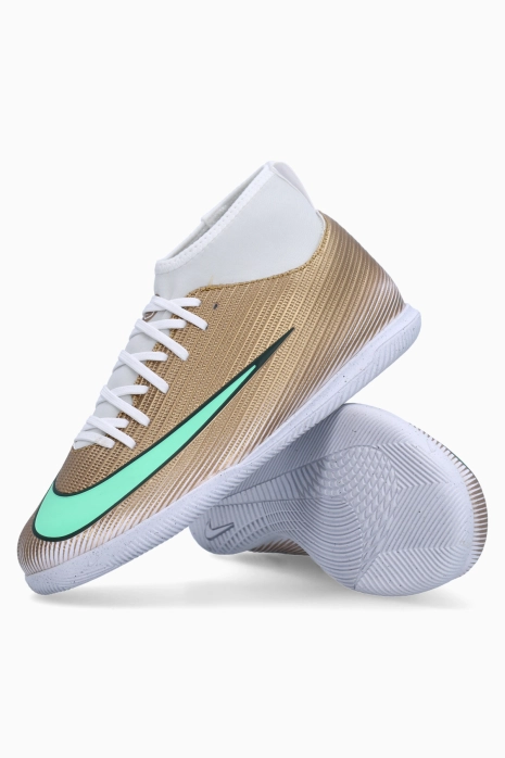 Zoom Mercurial Superfly 11 Club Kylian Mbappé IC Junior - златен