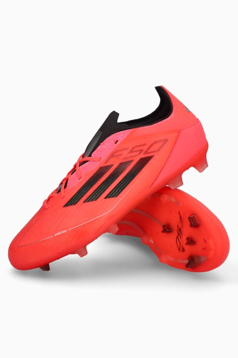 Korki adidas F50 Pro FG Junior - Czerwony