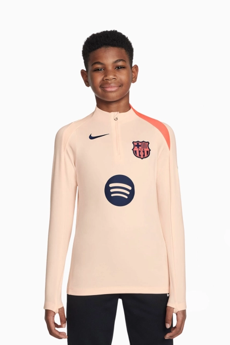 Nike FC Barcelona 25/26 Strike Sweatshirt Junior - Orange | R-GOL