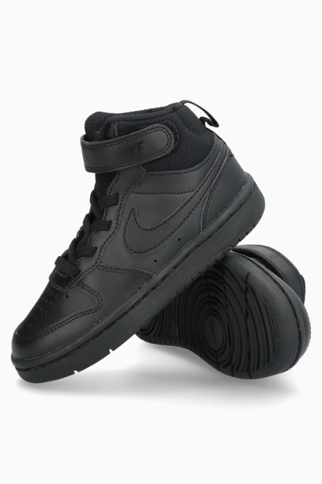 Schuhe Nike Court Borough Mid 2 Junior - Schwarz