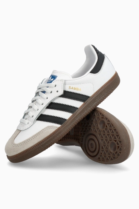 Schuhe adidas Samba OG Junior - Weiß