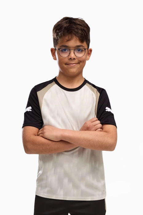 Koszulka Puma individualFINAL Junior - Beżowy