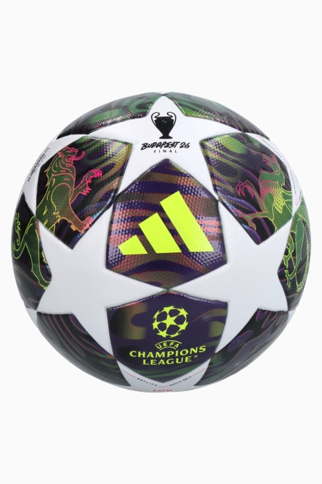 Míč adidas UCL League Box 25/26 Final velikost 4 - Fialový