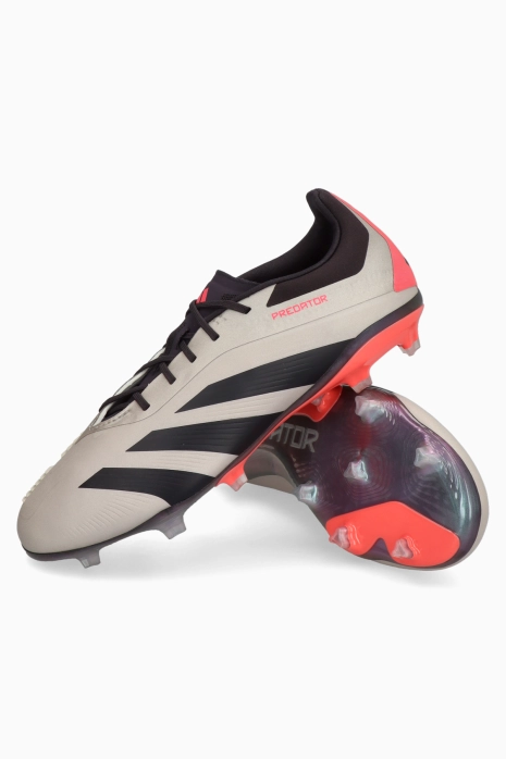 Ghete de fotbal adidas Predator Elite FG Junior - Gri