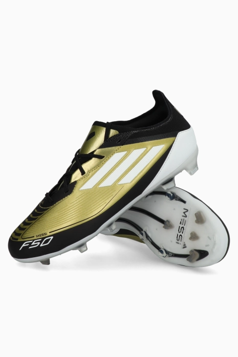 Kopačka adidas F50 Pro Messi FG Junior - Zlatnim