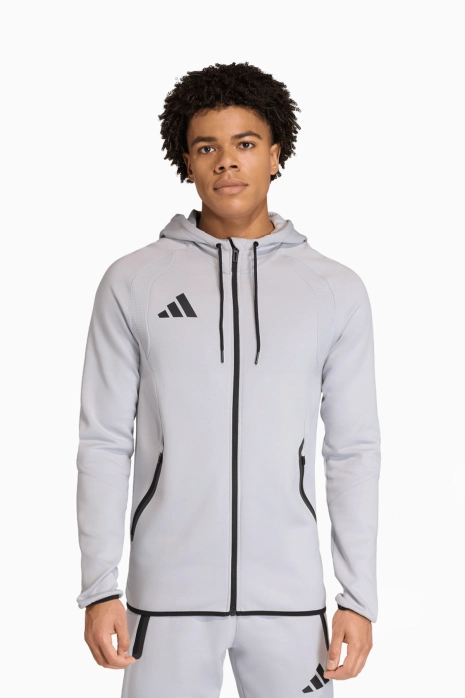 Mikina adidas Tiro Travel Sweat - Šedá