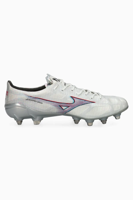 Бутси Mizuno Alpha Japan Mix - срібло | Футбольне взуття