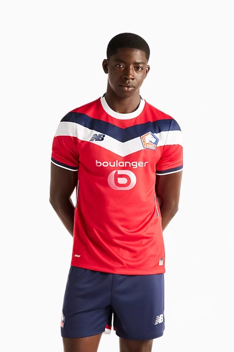 New Balance LOSC Lille 26/27 Home Trikot Replica - Rot