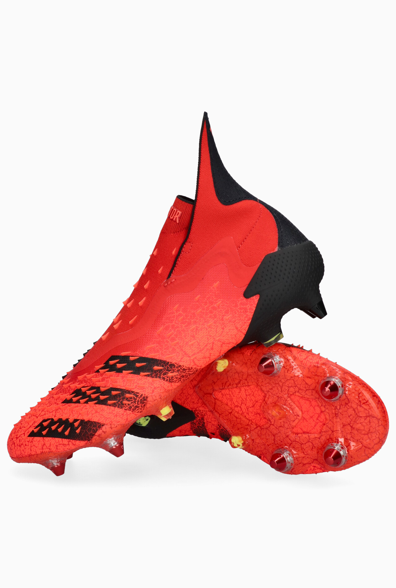 adidas Predator Freak+ SG - Roșu | Magazin de fotbal echipament R
