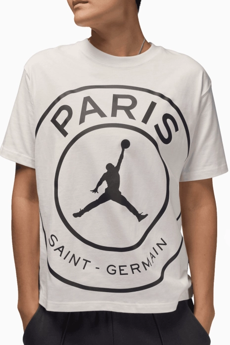 Tişört Nike PSG x Jordan 25/26 Tee - Beyaz | Futbol ayakkabıları