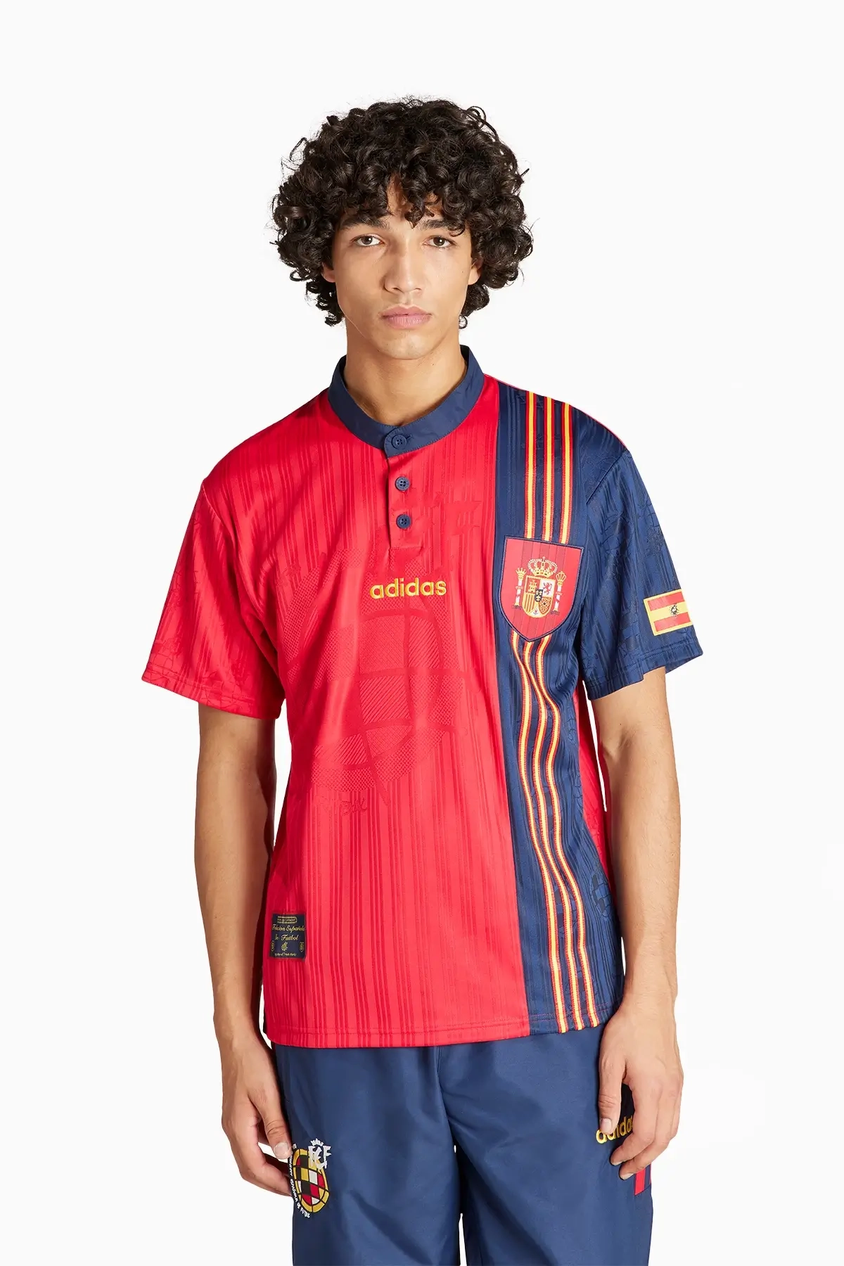 Camisa Espanha 1996 Adidas Vintage Home Tamanho M - Coleção Rara, Brechó  Online, Achei Barato Mesmo